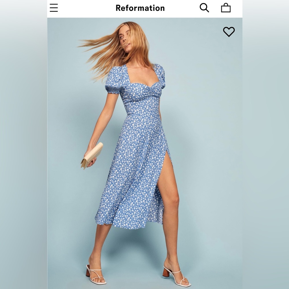 Size 4 Reformation Lacey Dress in Marie